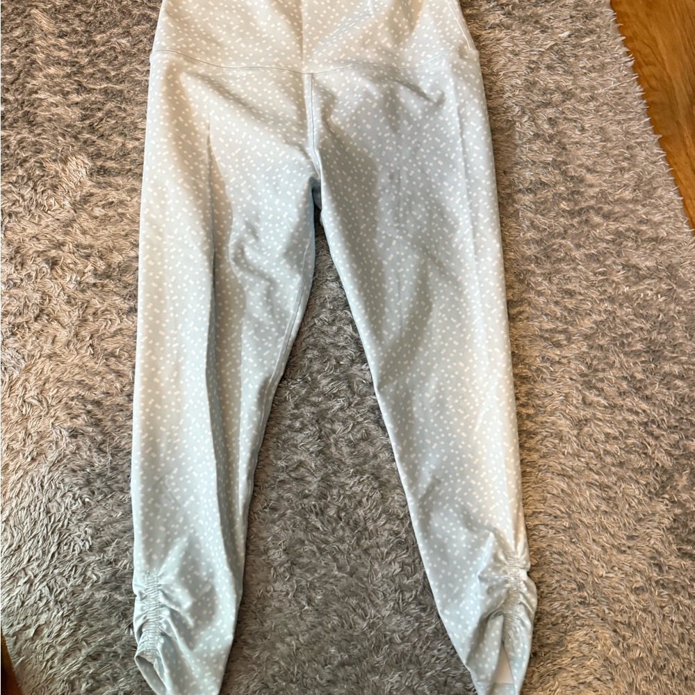 Betsey Johnson White Polka Dot Leggings